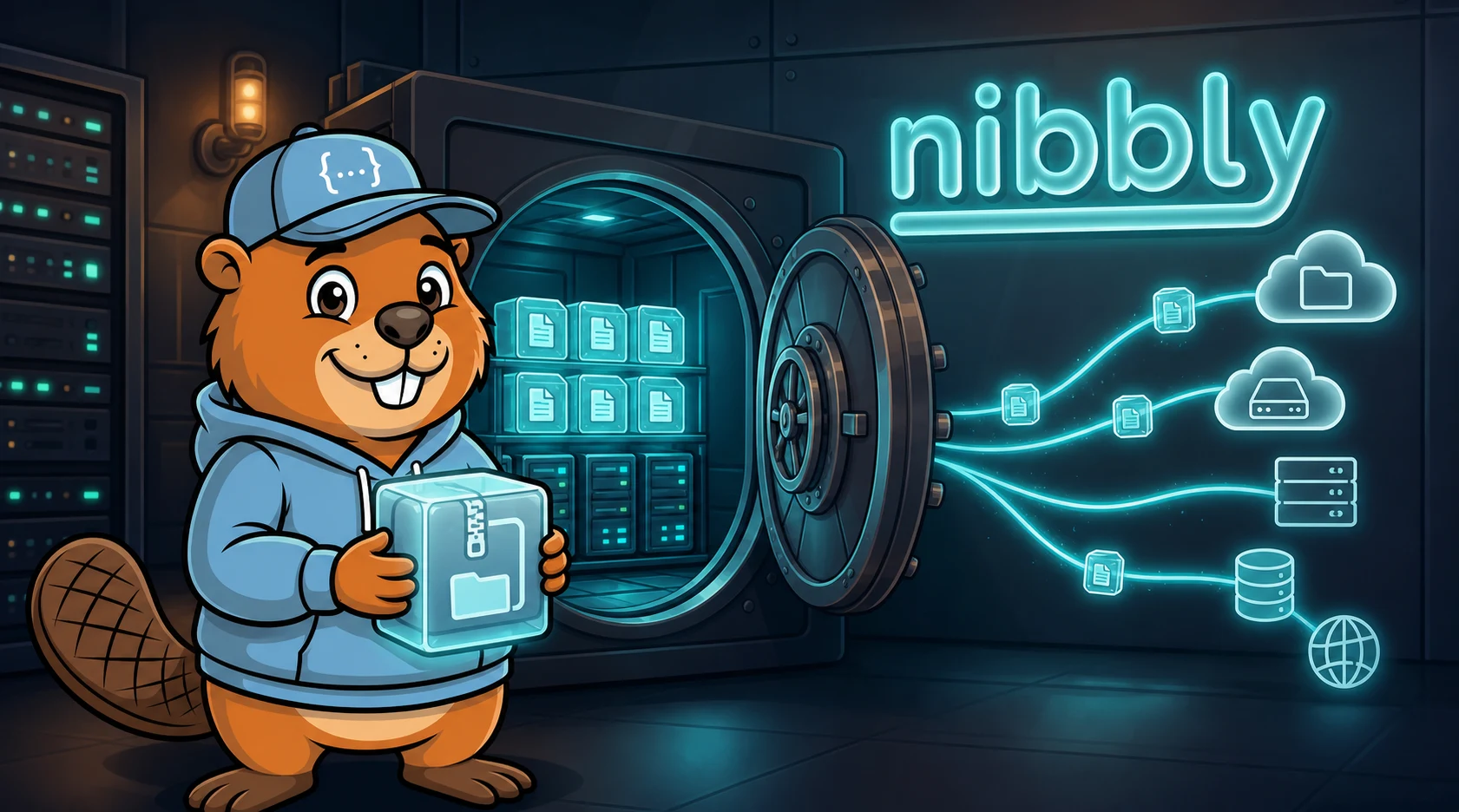 Copias programadas y remotas para Nibbly