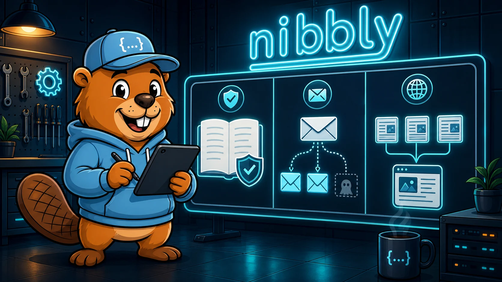 Nibbly 1.4.0: MPL-2.0, mejor entrega de contactos y routing de noticias compartido